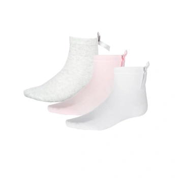 Skarpety dziewczęce SKECHERS 3PK GIRLS NON TERRY ANKLET