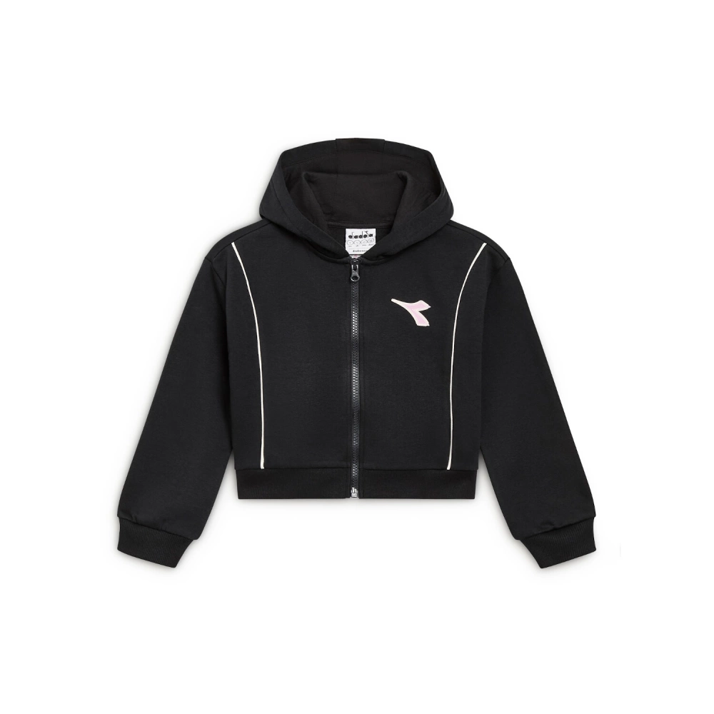 Bluza dziewczęca DIADORA JG. HOODIE FZ LOGO