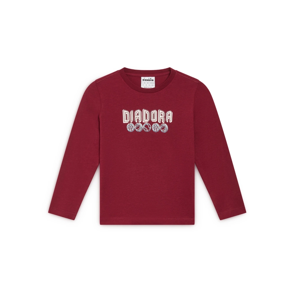 Koszulka chłopięca DIADORA JB. T-SHIRT LS LOGO