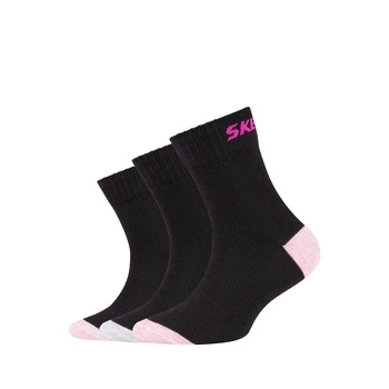 Skarpety dziewczęce SKECHERS GIRLS MESH VENTILATION SOCKS 3P