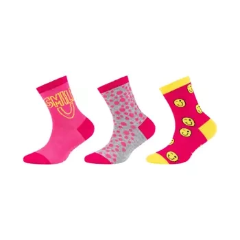 Skarpety dziewczęce SKECHERS GIRLS CASUAL ORGANIC BACK TO SCHOOL SOCKS 3P