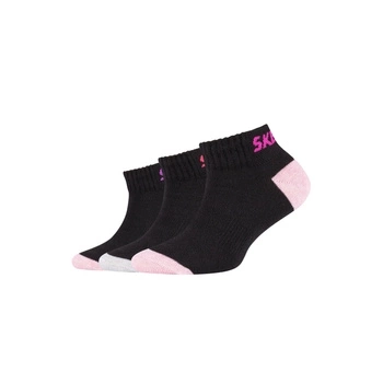 Skarpety dziewczęce SKECHERS GIRLS MESH VENTILATION SNEAKER 3P