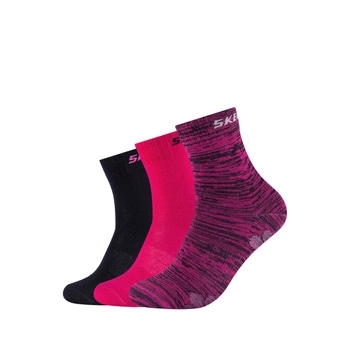 Skarpety dziewczęce SKECHERS GIRLS MESH VENTILATION SOCKS 3P