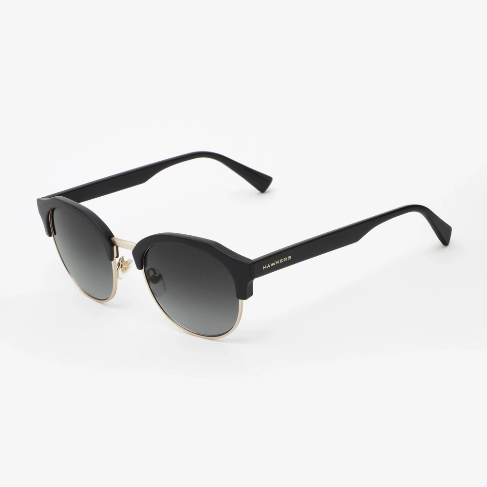 Okulary Hawkers RUBBER BLACK GRADIENT CLASSIC ROUNDED 