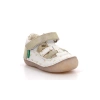 Sandały dziecięce Kickers SUSHY BLANC OR PLUMETIS