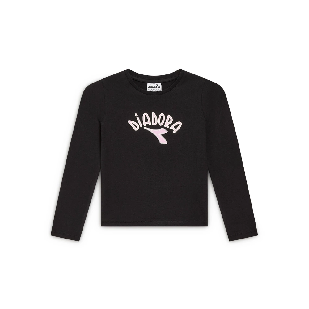 Koszulka dziewczęca DIADORA JG. T-SHIRT LS LOGO