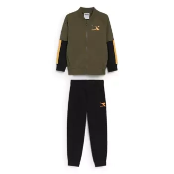 Zestaw dresowy chłopięcy DIADORA JB. TRACKSUIT FZ TWISTER