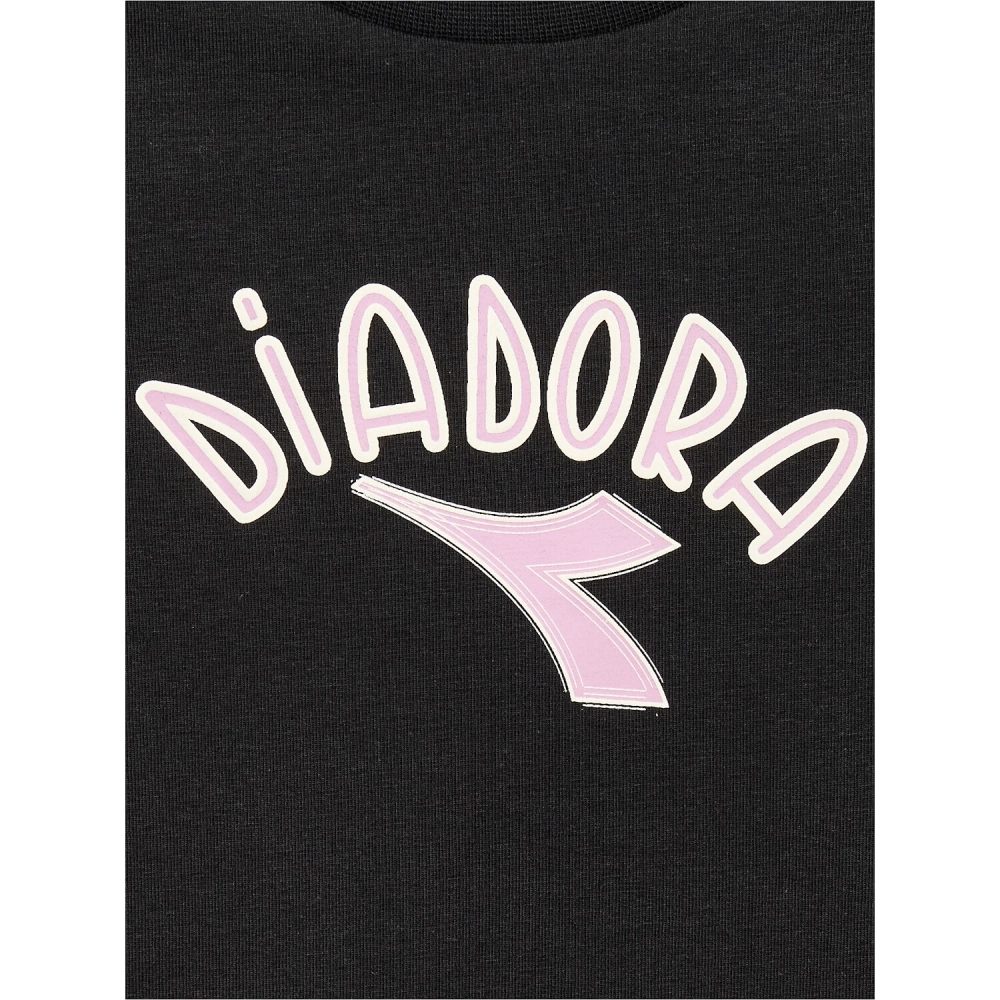 Koszulka dziewczęca DIADORA JG. T-SHIRT LS LOGO